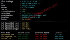 DigitalOcean:1c-1gb-blr1印度班加罗尔主机测评 DigitalOcean:1c-1gb-blr1印度班加罗尔主机测评