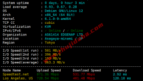 赤鱼网络:日本机房主机测评,日本线路测试 赤鱼网络:日本机房主机测评,日本线路测试